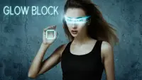 Glow blokkeren - Neon Blokken Screen Shot 3