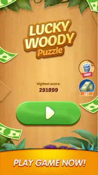 Lucky Woody Puzzle - Block Puzzle Game to Big Win Screen Shot 5