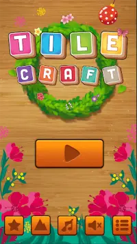 Tile Craft - Triple Crush : Jeu d'association Screen Shot 1