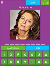 Actress : Best Guess Woman Actor Trivia Quiz Game Screen Shot 16