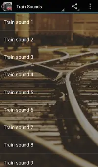 Train Sounds Screen Shot 0