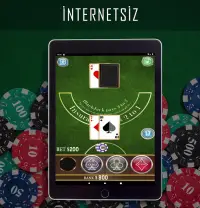 İnternetsiz Blackjack 21 Screen Shot 9