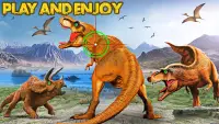 Wild Dinosaur Hunting Clash 3D Screen Shot 1