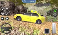 Hill Taxi Climb Mountain 3D - Taxi Drive Sim 2019 Screen Shot 0