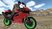 سباق الدراجات النارية - لعبة الشرطة Screen Shot 1