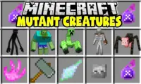 Mutant Creatures Craft Mod for Minecraft PE Screen Shot 1
