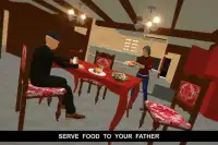 Virtual Robotic Futuristic Housewife Family Game Screen Shot 11