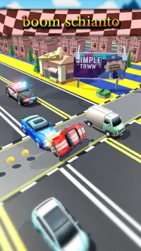 traffico Taxi correre 2019: 3d fuga corridore Screen Shot 2