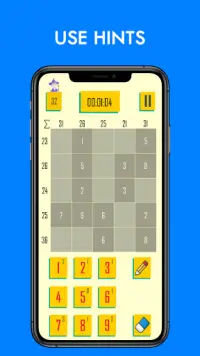 SUMDOKU: New Style Killer Sudoku Free & Mathdoku Screen Shot 2