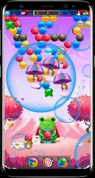 Bubble Shooter Frog & Princess Mania Screen Shot 3