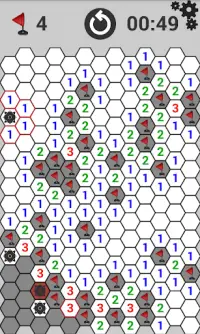 Minesweeper at hexagon Screen Shot 2