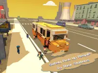 Coach Bus Driving Simulator: Craft City Screen Shot 2
