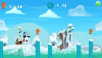Penguin Skater Run Screen Shot 3