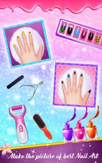 Trending Nail Salon Manicure - Fashion Girl Game Screen Shot 1