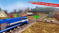 Train Racing Games 3D 2 Player Screen Shot 1