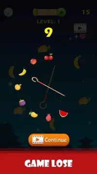 Fruit Hit : Trò chơi đâm trái cây Screen Shot 5
