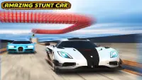 Ultimate Car Stunt 3D: Extreme City GT ပြိုင်ပွဲသည Screen Shot 0