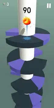 new helix ball jumping! Screen Shot 0