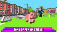 Cube Pig Simulator 3D Screen Shot 3