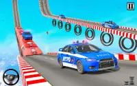 Police Mega Ramp - Car Stunts Games Screen Shot 4