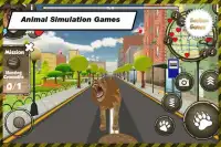 simulador de leão selvagem Screen Shot 3