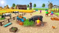 Tractor Farming Driving Game Screen Shot 1