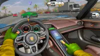 Autoschule Fahrspiele 3D Screen Shot 1