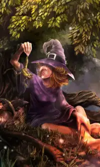 Witch Jigsaw Puzzles Screen Shot 1