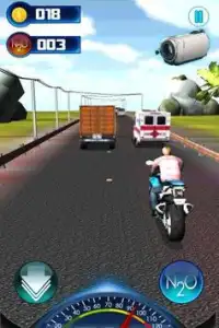 Police Gangster Moto Game Screen Shot 1