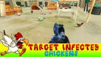 Crazy Chicken Shooting - Angry Chicken Knock Down Screen Shot 1