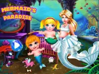 Mermaid's Paradise-Baby Care Screen Shot 5