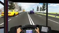 Racing In Bus - Traffic Racer Screen Shot 0