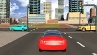 Flying Robot Car Simulator: Real Rope hero game Screen Shot 4