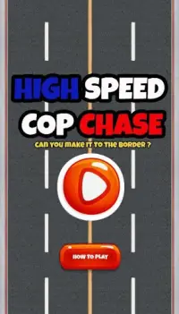 High Speed Cop Chase Screen Shot 0