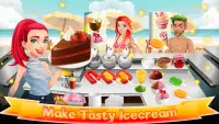 मिठाई खाना पकाने केक निर्माता स्वादिष्ट बेकिंग खेल Screen Shot 0