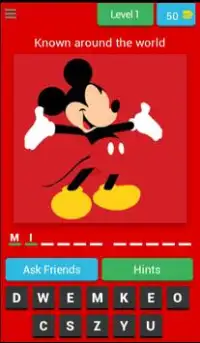 Name That Disney Character - Free Trivia Game Screen Shot 0