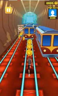 Subway Train Surf Run 3D Screen Shot 1