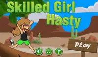 Skilled Girl Run Screen Shot 0