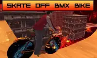 Rooftop BMX Bicycle - Impossible Lava Tracks Sim Screen Shot 1