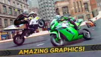 Super Course de Motos Bike 3D Screen Shot 10