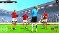 फुटबॉल लीग सॉकर गेम 3डी Screen Shot 4