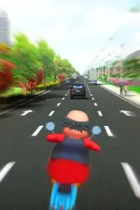 Motu Hill Race Fun Game Screen Shot 1