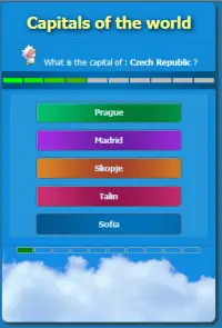 World Capitals Quiz ++ Screen Shot 1