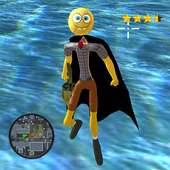 Flying Stickman Sponge  Rope Hero Gangstar Crime