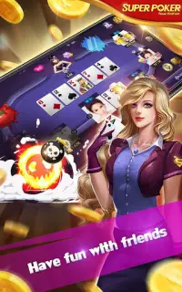 Game Bài Poker 2021 - Texas Holdem Poker Screen Shot 2