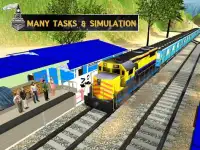 قطار الاندونيسية بناء وقيادة: لعبة القطار الحرفية Screen Shot 5