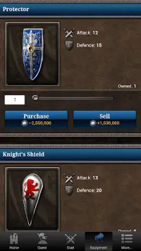 Knight Game - Path of Kings and Knighthood Screen Shot 1