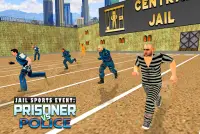 Jail Sports Events: Prisoner vs Police Screen Shot 0