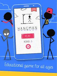 Hangman - لعبة الكلمات Screen Shot 11