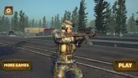 Zombie Game Sniper Hunter Sim Screen Shot 2